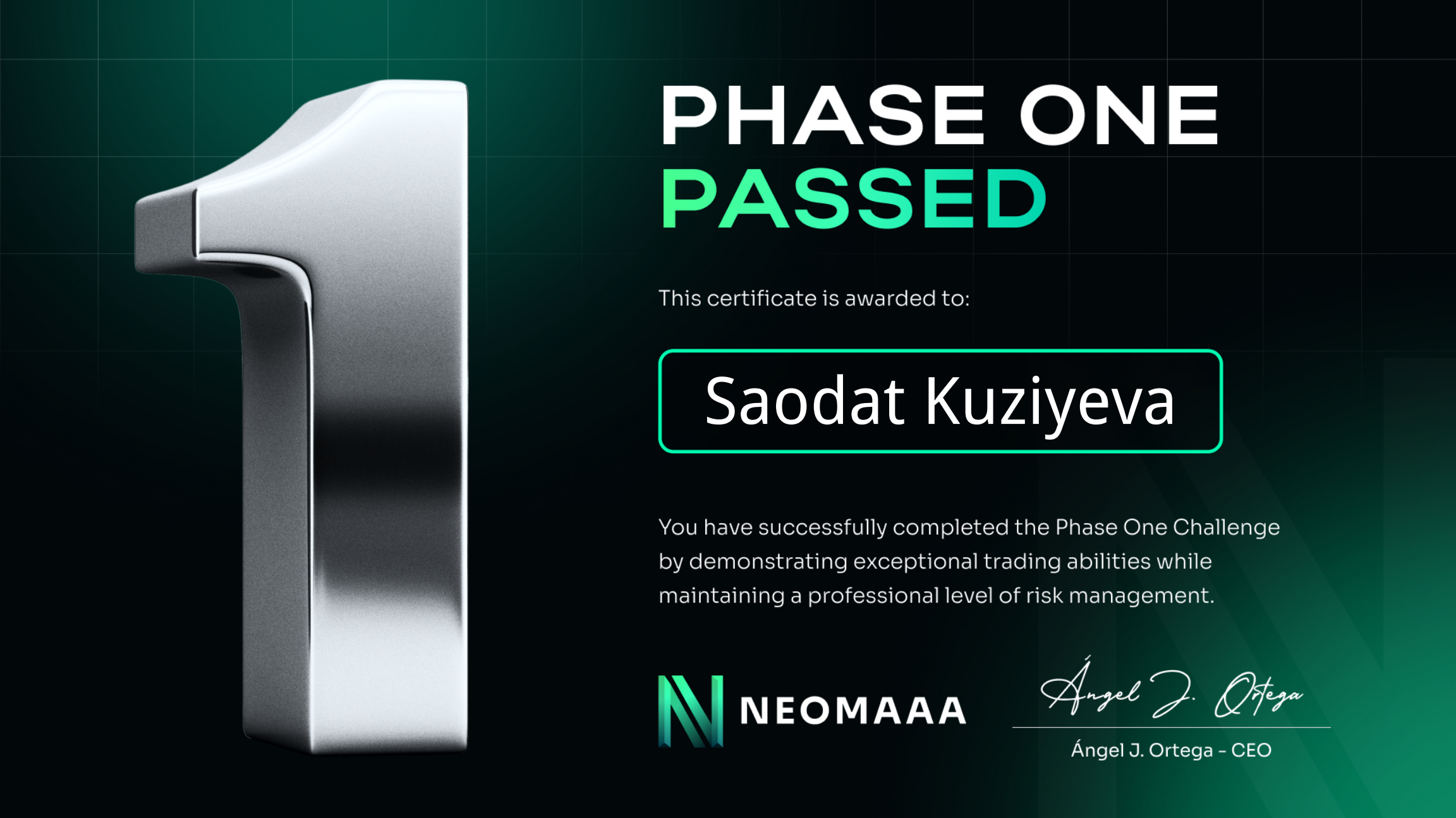 Certificate 9